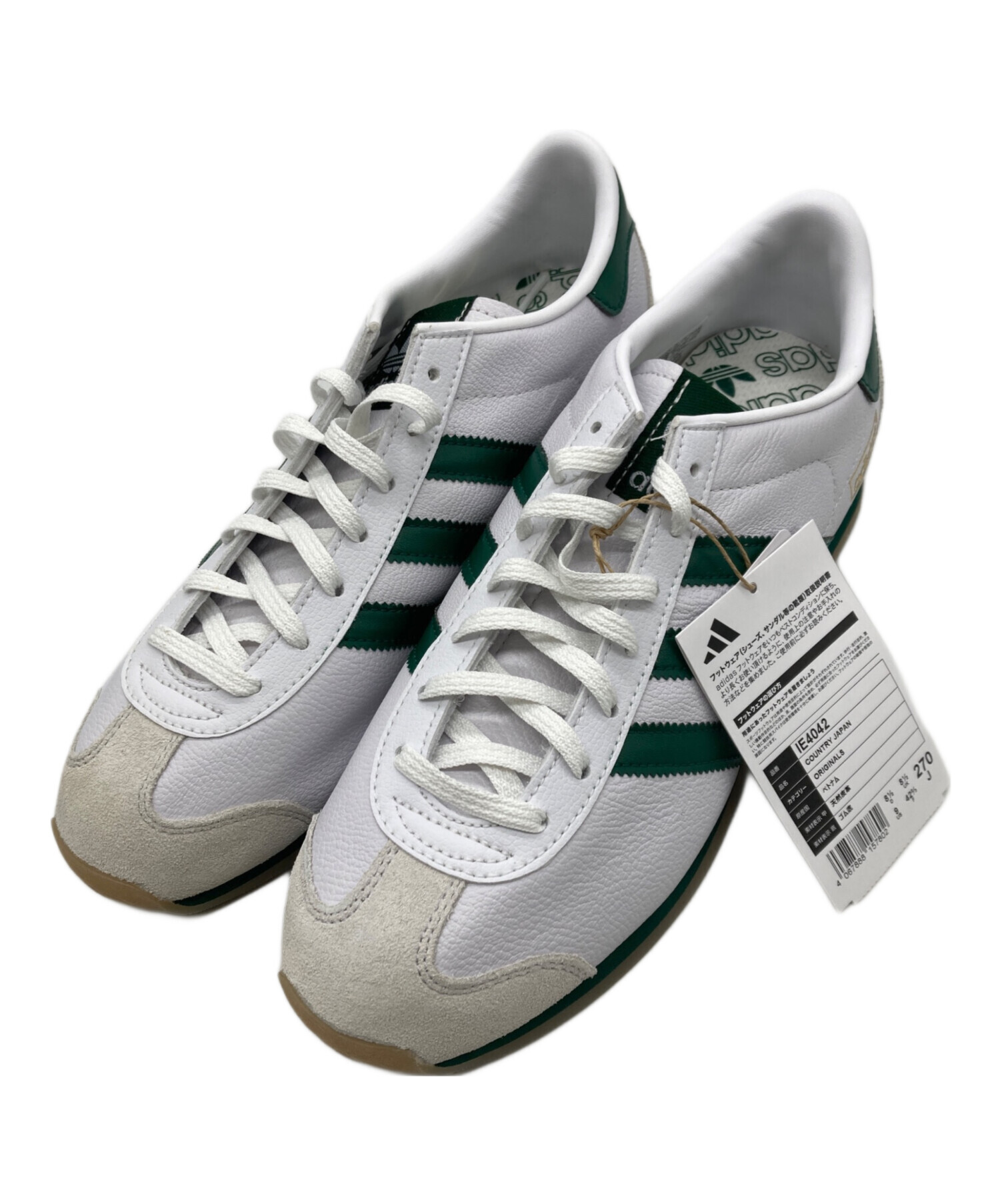 中古・古着通販】adidas (アディダス) カントリージャパン ホワイト