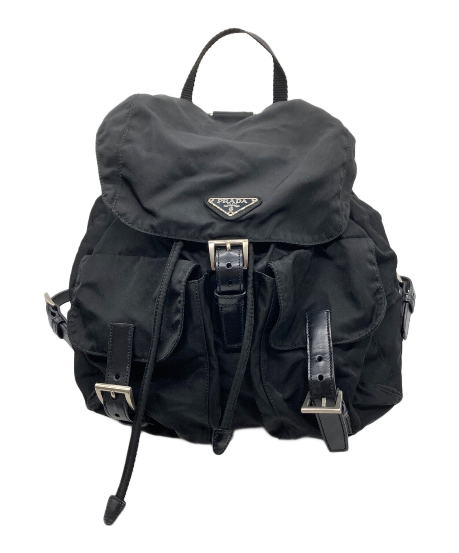 中古・古着通販】PRADA (プラダ) ナイロンリュック B2811 ブラック