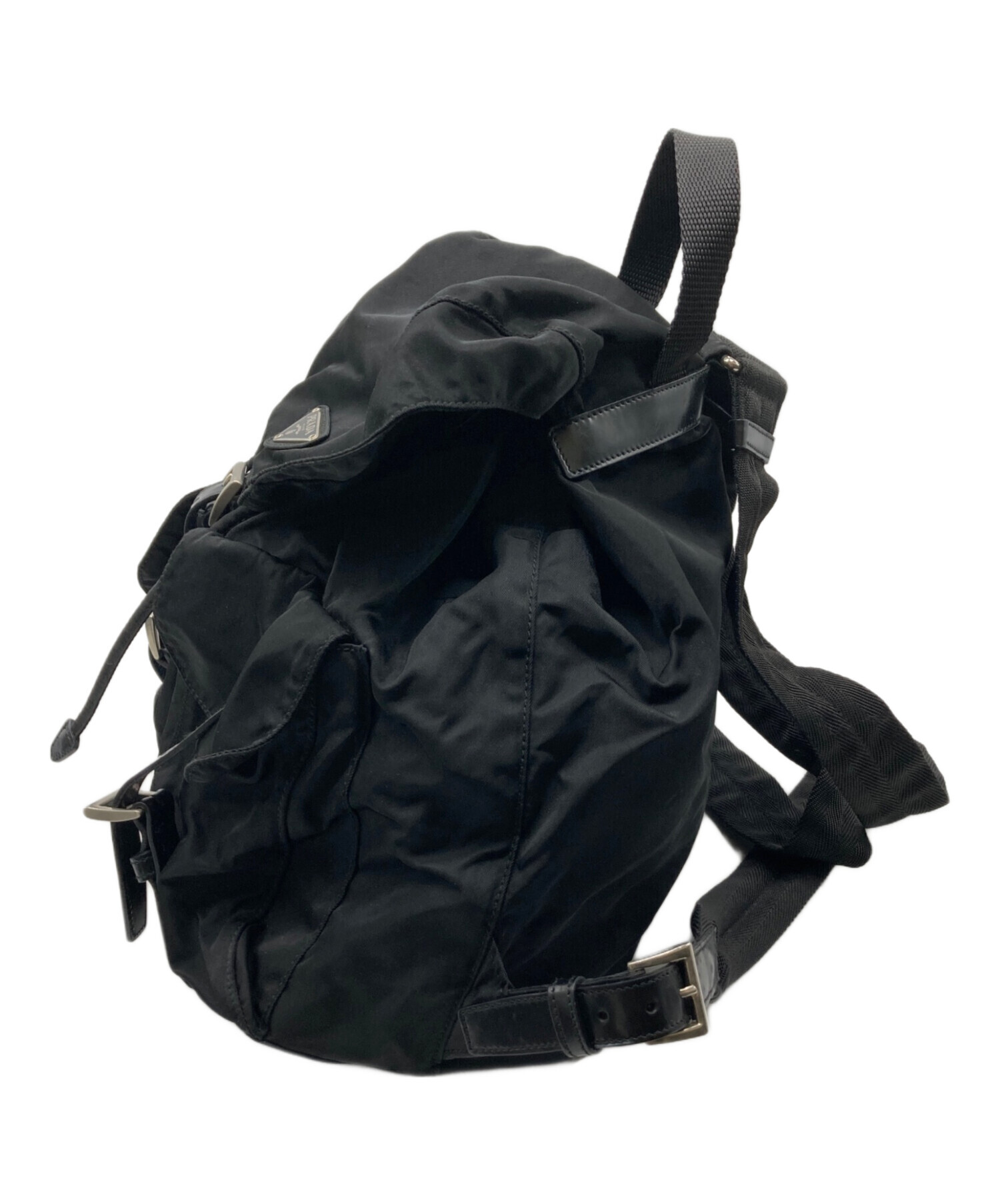 中古・古着通販】PRADA (プラダ) ナイロンリュック B2811 ブラック