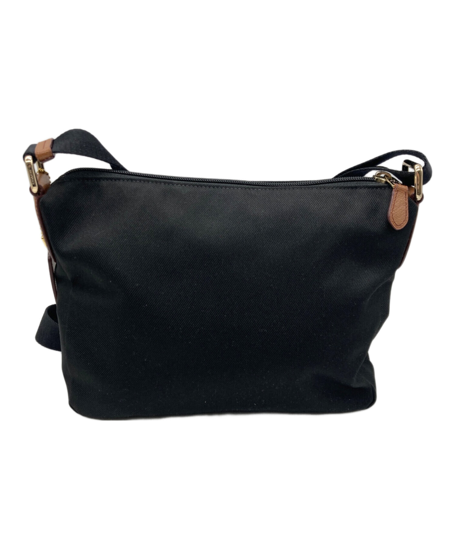 コーチ　ショルダーバック 中古・古着通販】COACH (コーチ) ナイロンショルダーバッグ ブラック