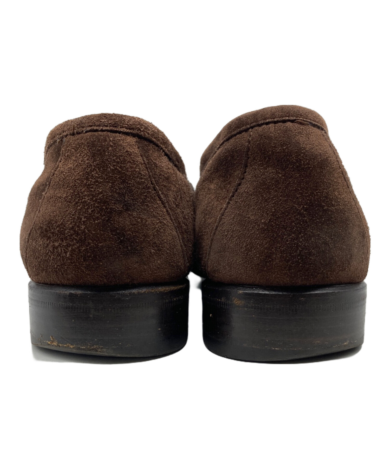 GUCCI／グッチ／ホースビット／ブラウン スエード／37 中古・古着通販】GUCCI (グッチ) ホースビットスウェードローファー