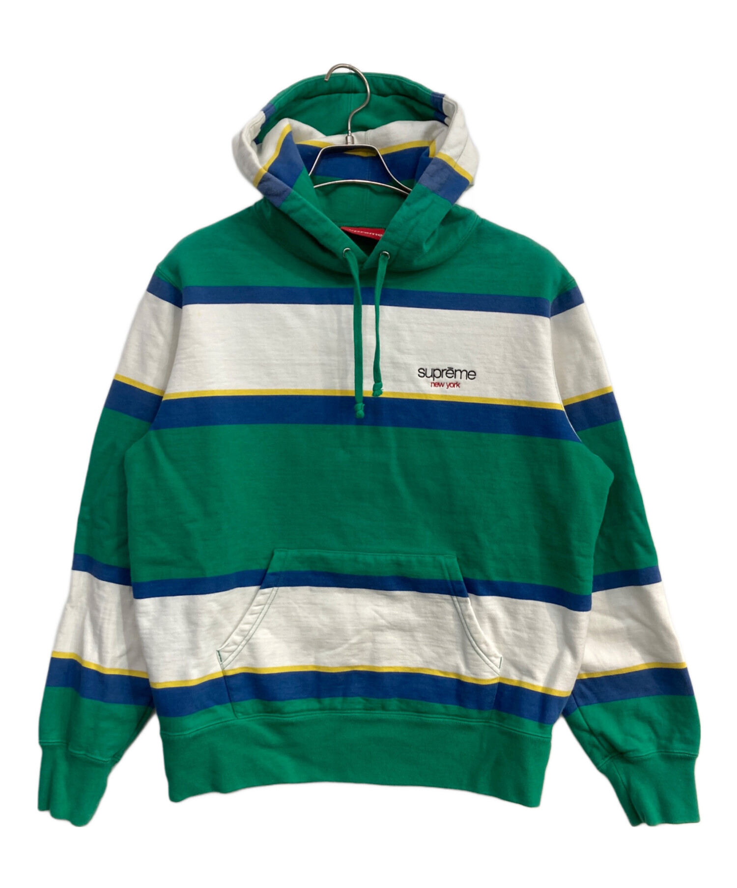 中古・古着通販】Supreme (シュプリーム) Stripe Hooded Sweatshirt 