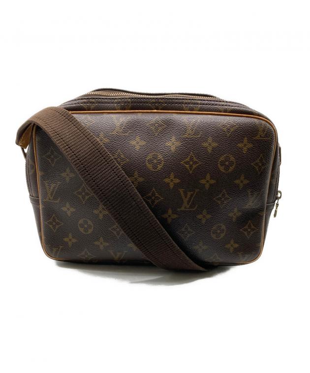 LOUIS VUITTON ルイヴィトン リポーター PM M45254 ブラウン モノグラム ショルダーバッグ レディース 【中古】 32603K417 ルイ ヴィトン モノグラム リポーター PM ブラウン M45254 モノグラム