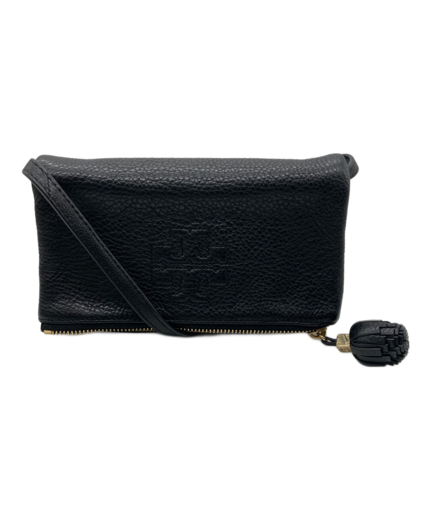 中古・古着通販】TORY BURCH (トリーバーチ) レザーショルダーバッグ