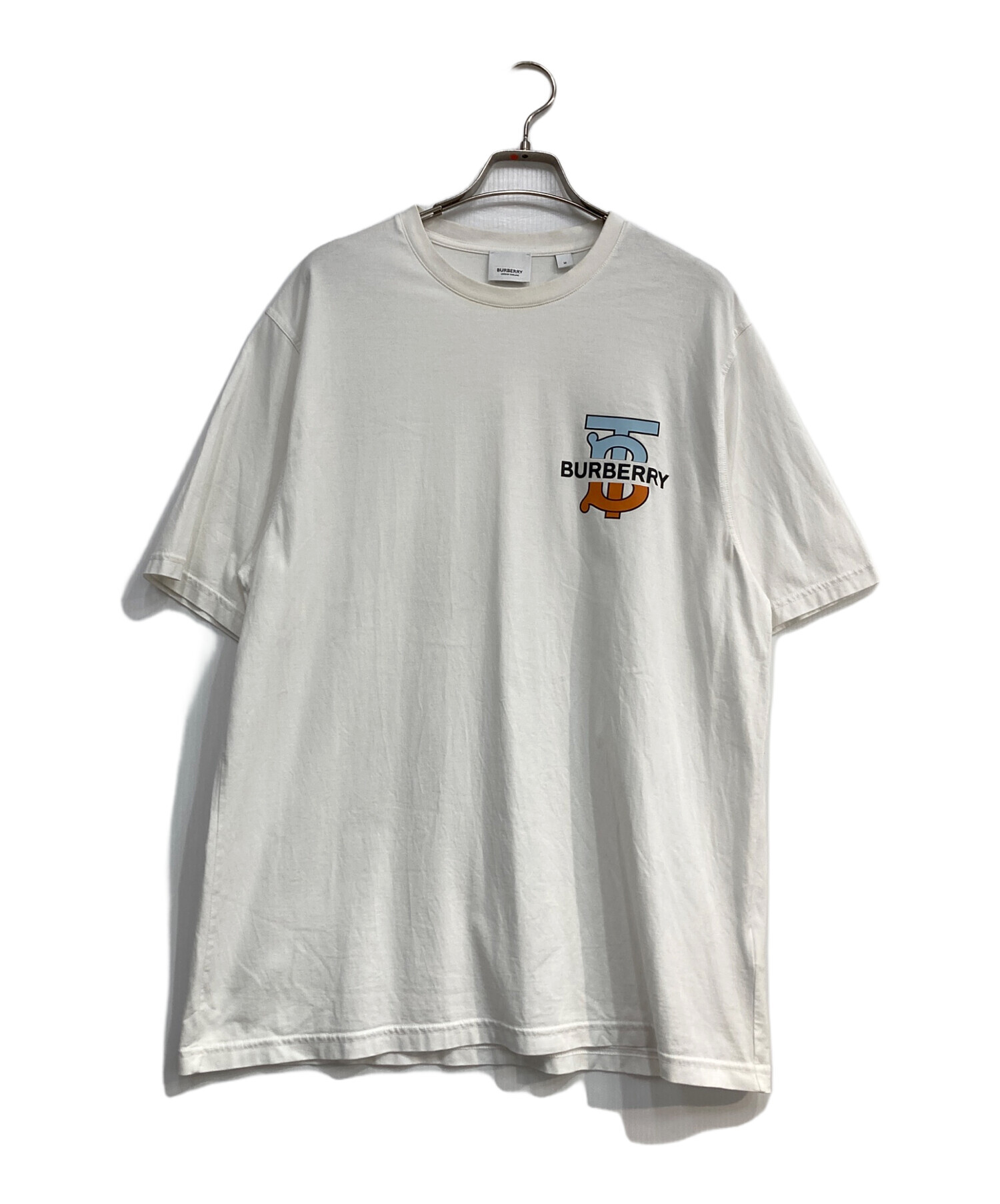 中古・古着通販】BURBERRY (バーバリー) TBラバーロゴ Tシャツ