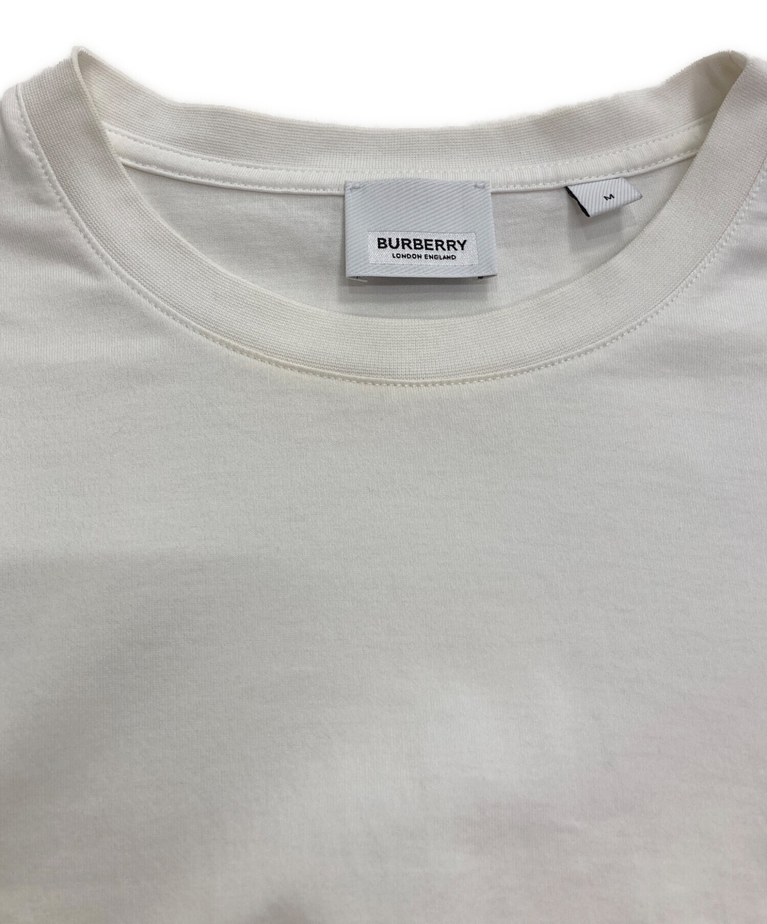 中古・古着通販】BURBERRY (バーバリー) TBラバーロゴ Tシャツ