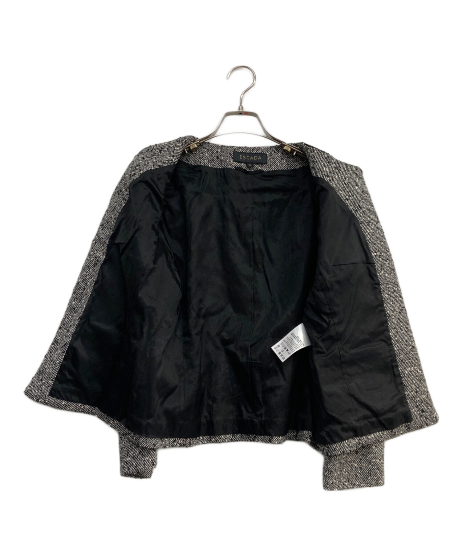 中古・古着通販】ESCADA (エスカーダ) レース切り替えジャケット