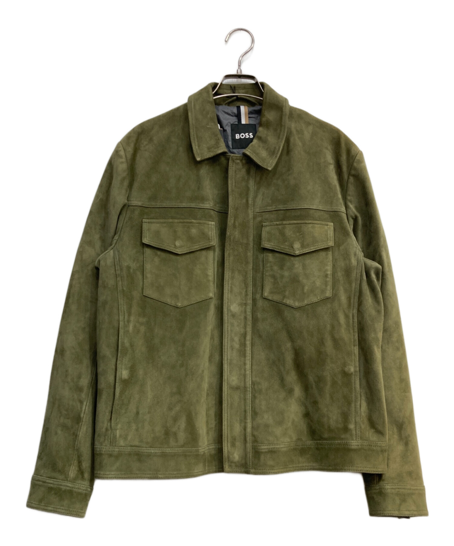 BOSS スウェードレザージャケット 新品 BOSS ボスのスウェードレザージャケット 【公式通販】