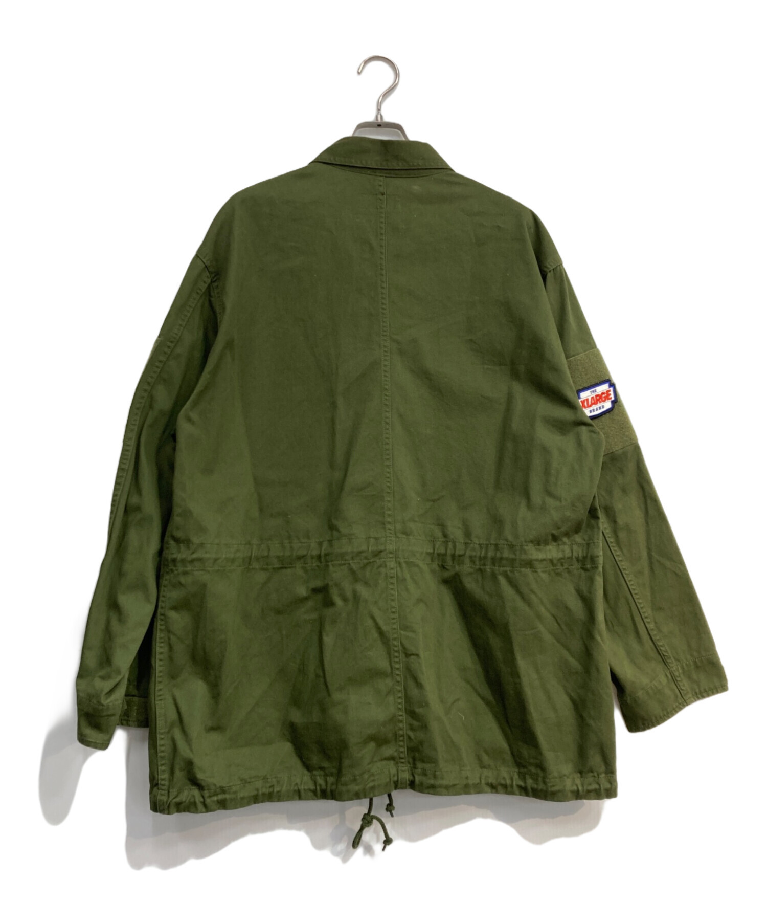 中古・古着通販】X-LARGE (エクストララージ) PATCHED MILITARY JACKET 