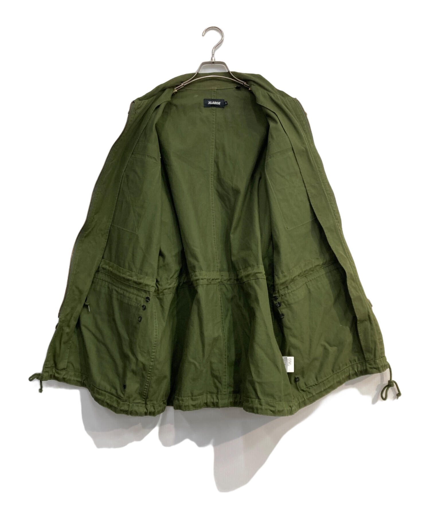 中古・古着通販】X-LARGE (エクストララージ) PATCHED MILITARY JACKET 