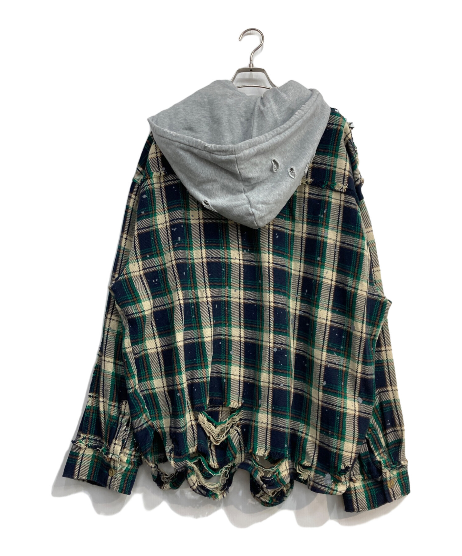 中古・古着通販】FR(13)NDS (フレンズ) Cotton Damege Shirt ネイビー