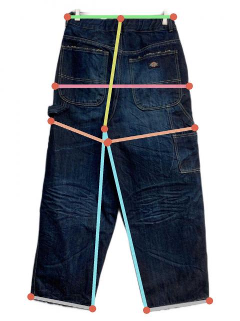 thugclub shotgun denim 正規品　最安値 中古・古着通販】THUG CLUB (サグ クラブ) Dickies (ディッキーズ