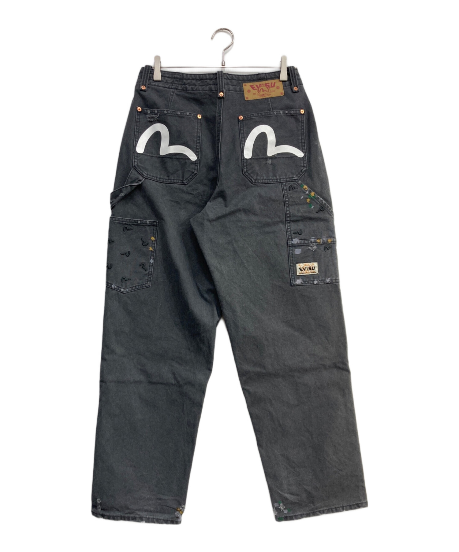 中古・古着通販】EVISU (エヴィス) Seagull Embroidery & Logo Print