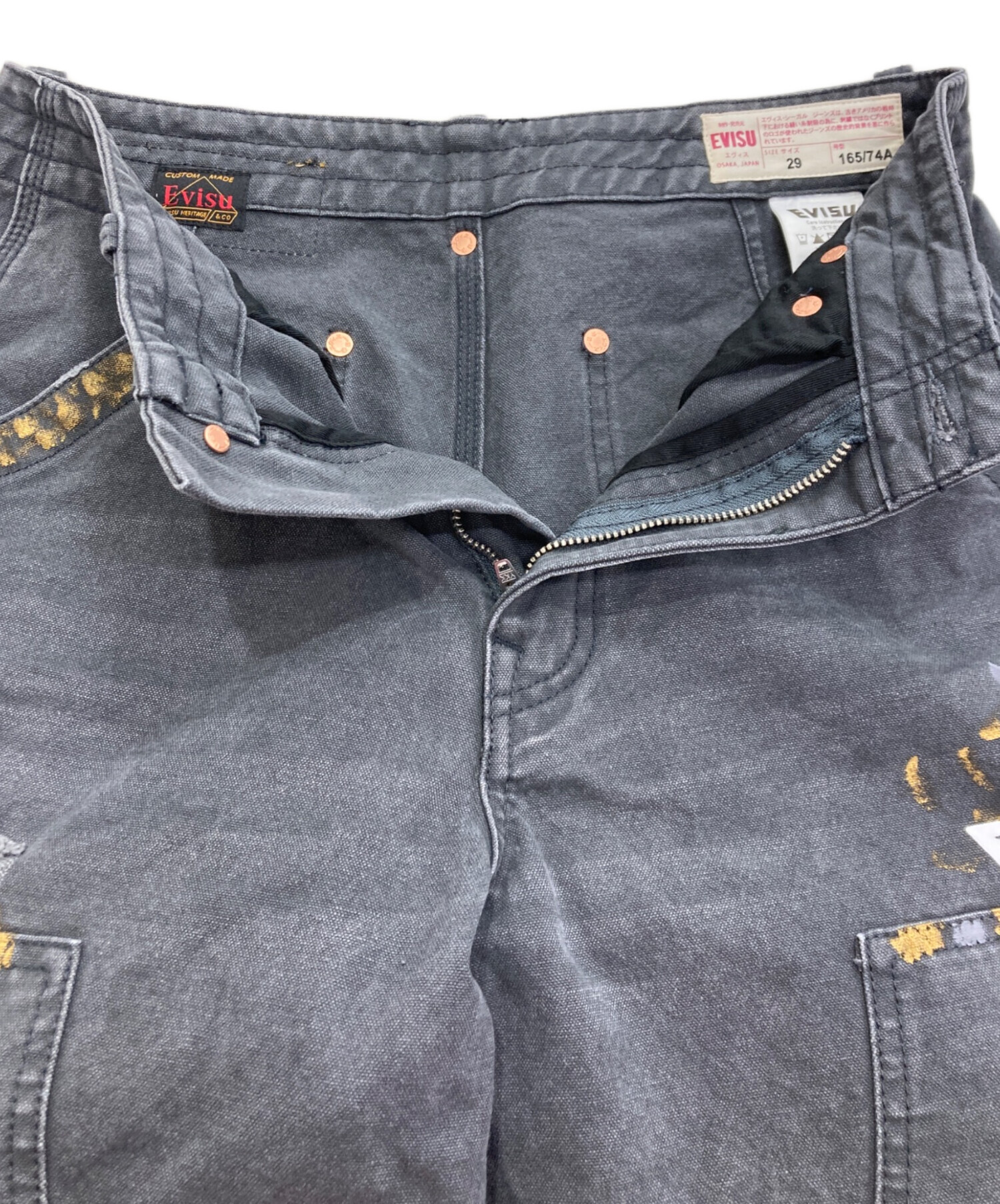 中古・古着通販】EVISU (エヴィス) Seagull Embroidery & Logo Print