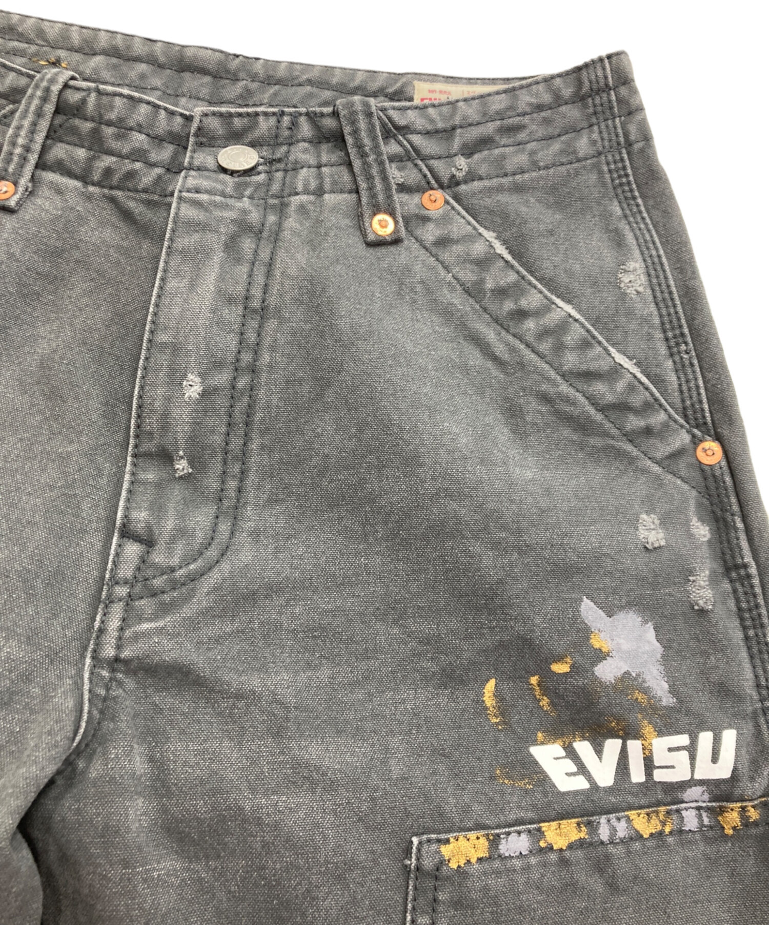 中古・古着通販】EVISU (エヴィス) Seagull Embroidery & Logo Print