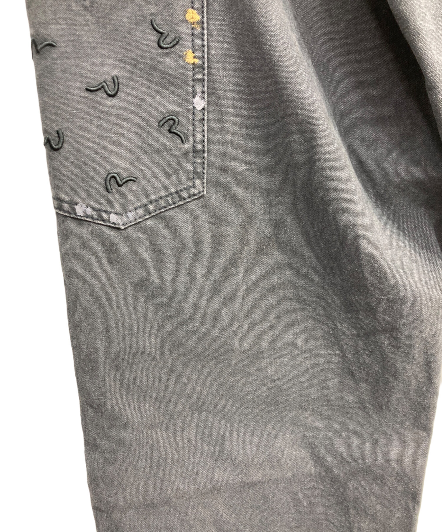 中古・古着通販】EVISU (エヴィス) Seagull Embroidery & Logo Print
