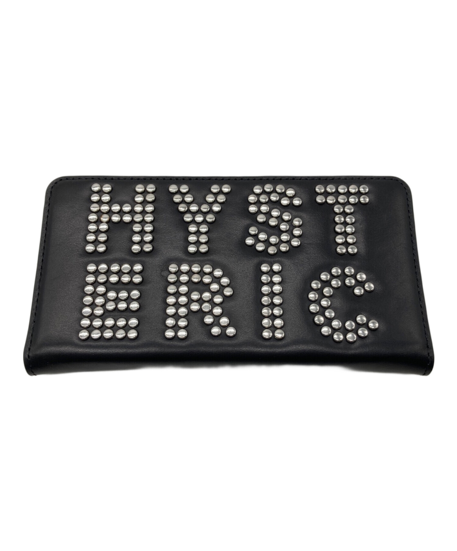 新品同様！HYSTERIC GLAMOUR スタッズ手帳型ケース 中古・古着通販】Hysteric Glamour (ヒステリックグラマー) スタッズ