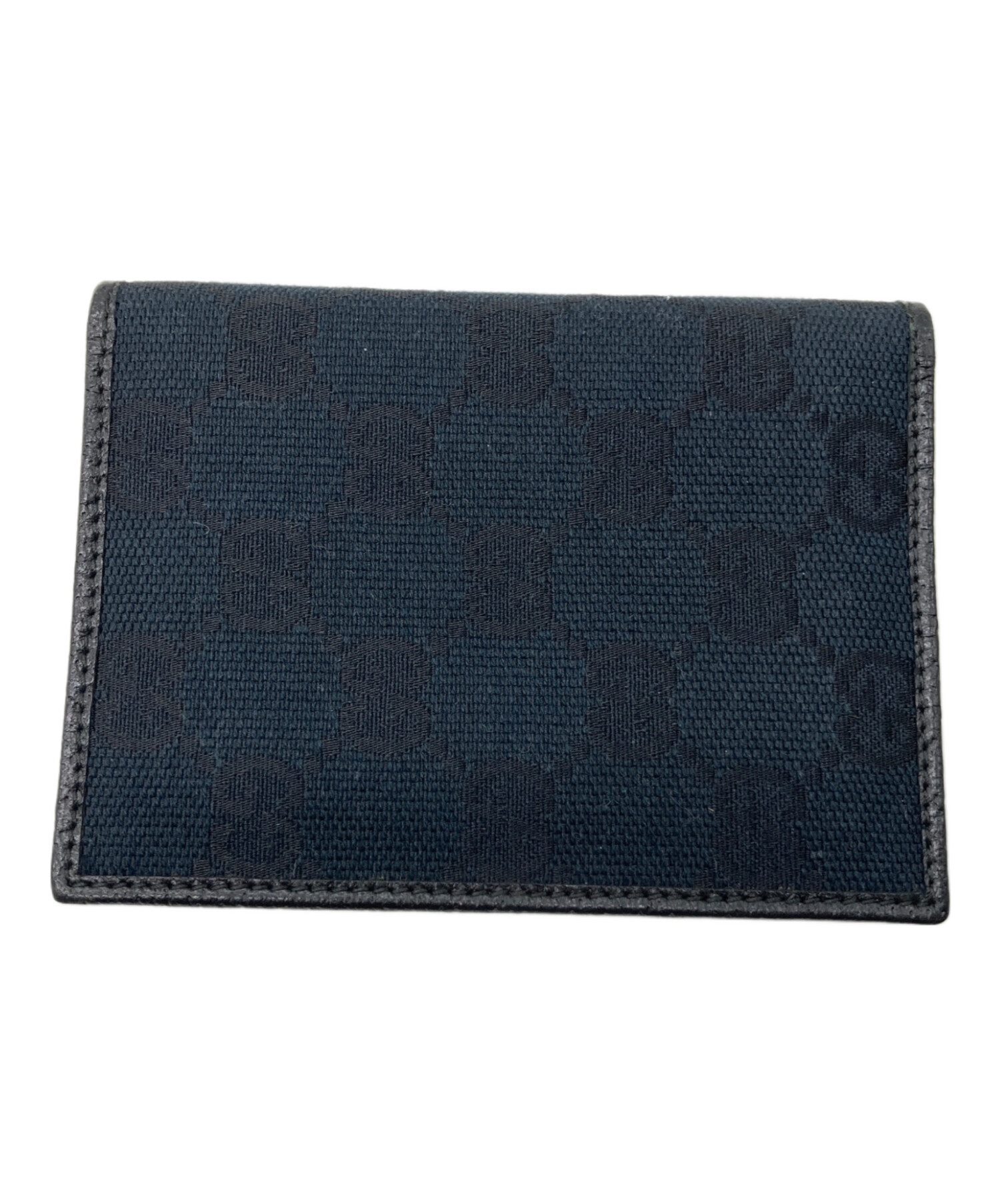 中古・古着通販】GUCCI (グッチ) キャンバスレザーカードケース