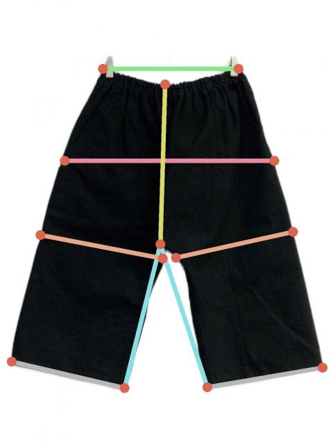 中古・古着通販】RAF SIMONS (ラフシモンズ) SHORT PANTS WITH ELASTIC