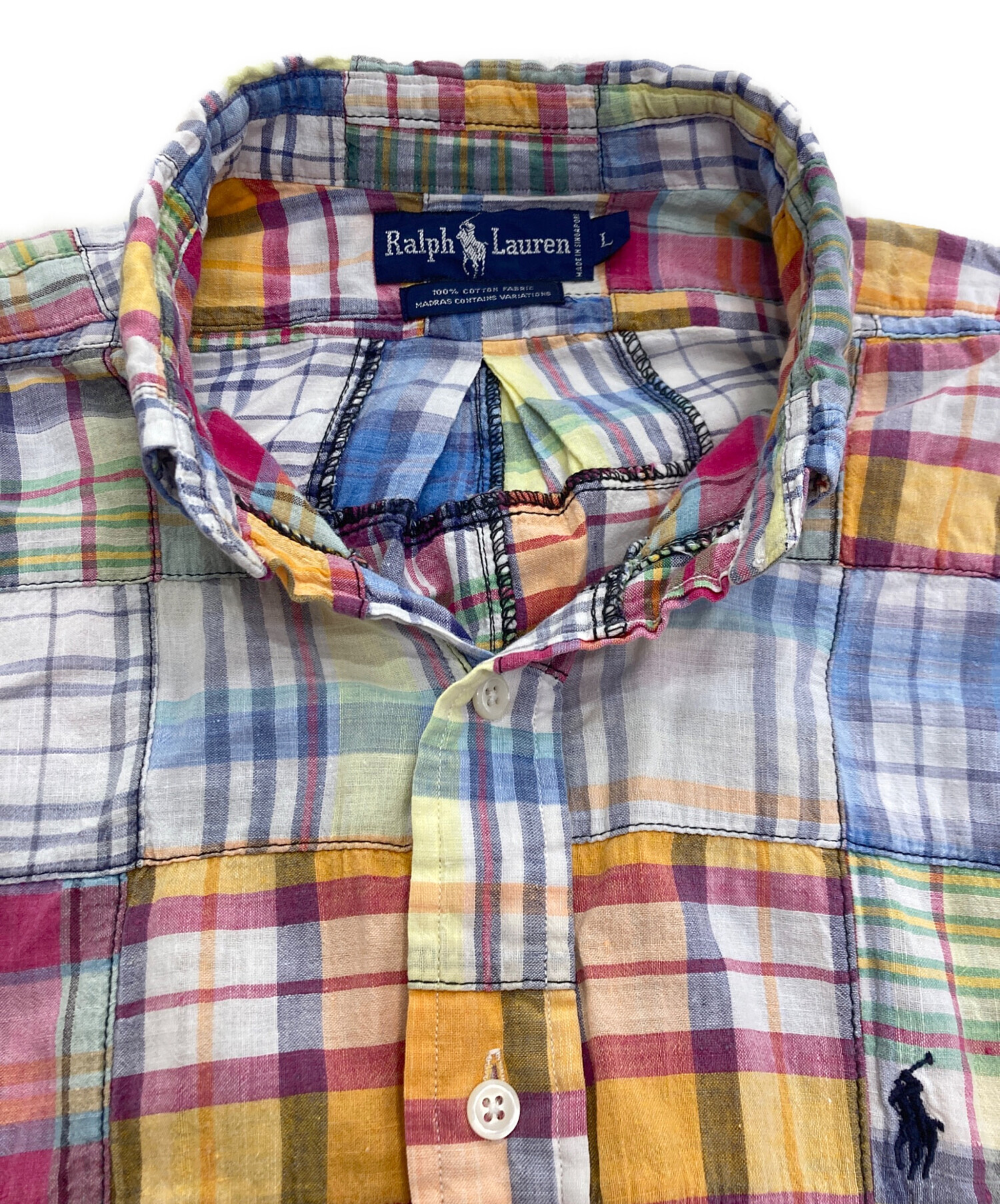 中古・古着通販】RALPH LAUREN (ラルフローレン) マドラスチェック