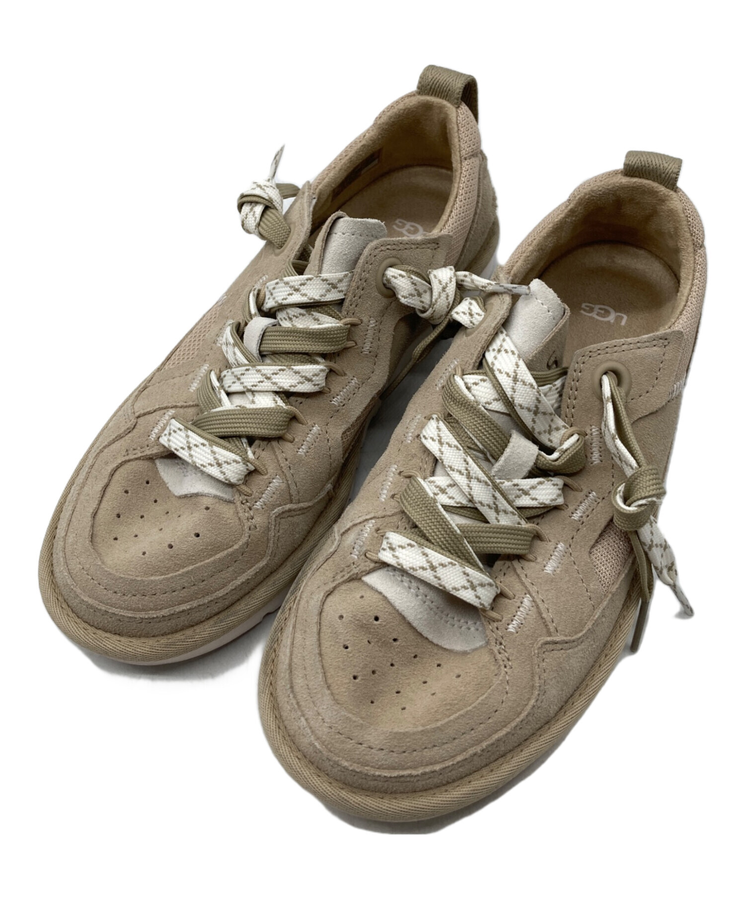 中古・古着通販】UGG (アグ) Minimel ローカットスニーカー ベージュ 中古・古着通販】UGG (アグ) Minimel ローカットスニーカー ベージュ