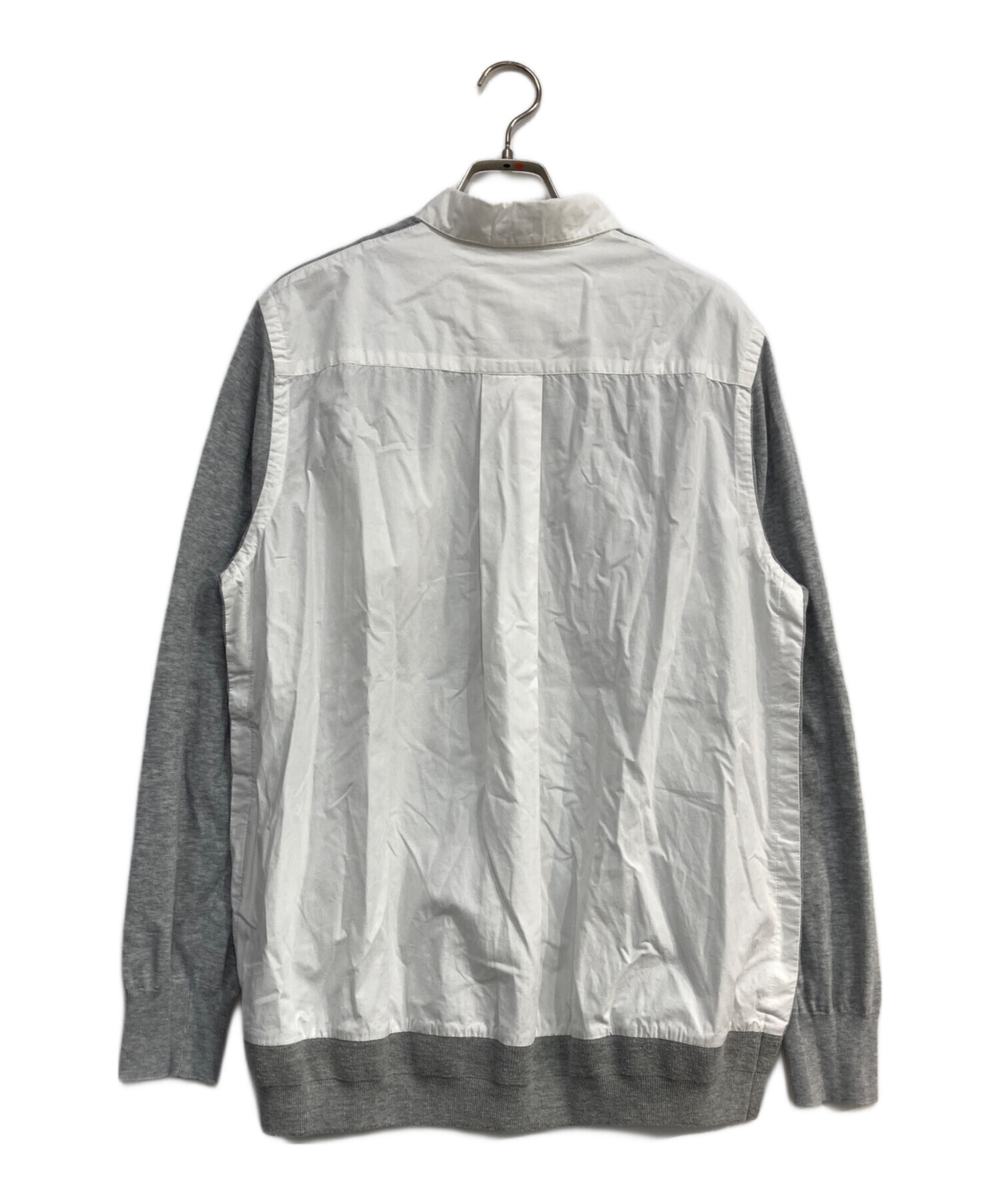 中古・古着通販】sacai (サカイ) SWITCHED PULLOVER SHIRTS SWEATER