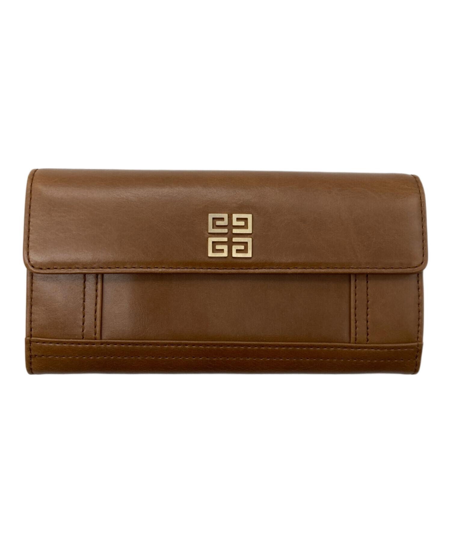 中古・古着通販】GIVENCHY (ジバンシィ) 長財布 ブラウン｜ブランド