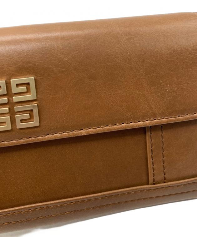 中古・古着通販】GIVENCHY (ジバンシィ) 長財布 ブラウン｜ブランド