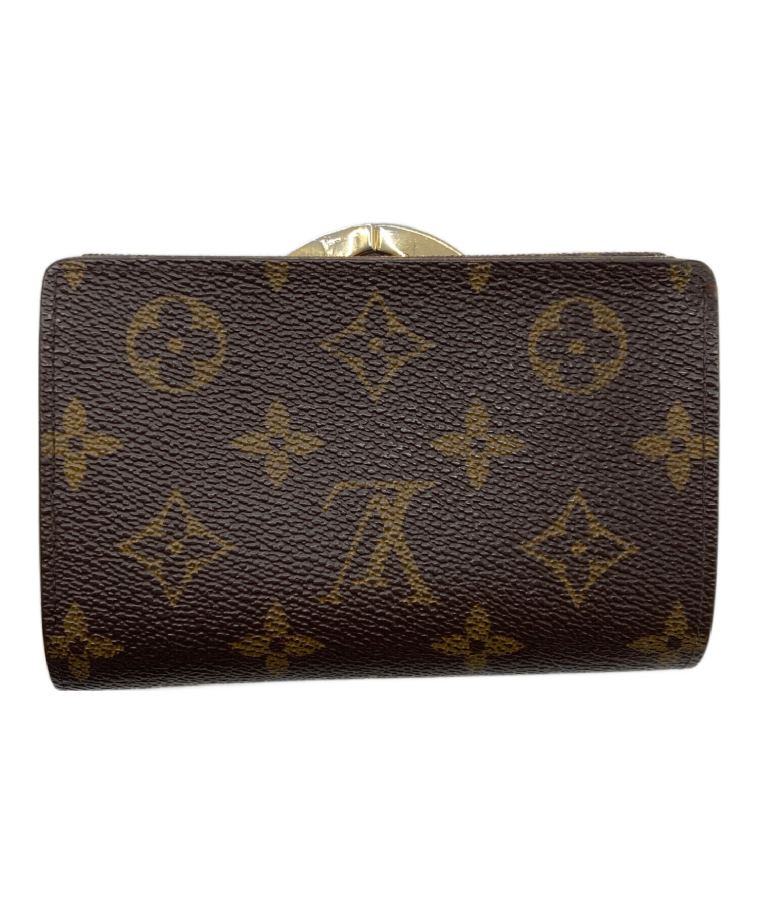 中古・古着通販】LOUIS VUITTON (ルイ ヴィトン) がま口財布 ブラウン