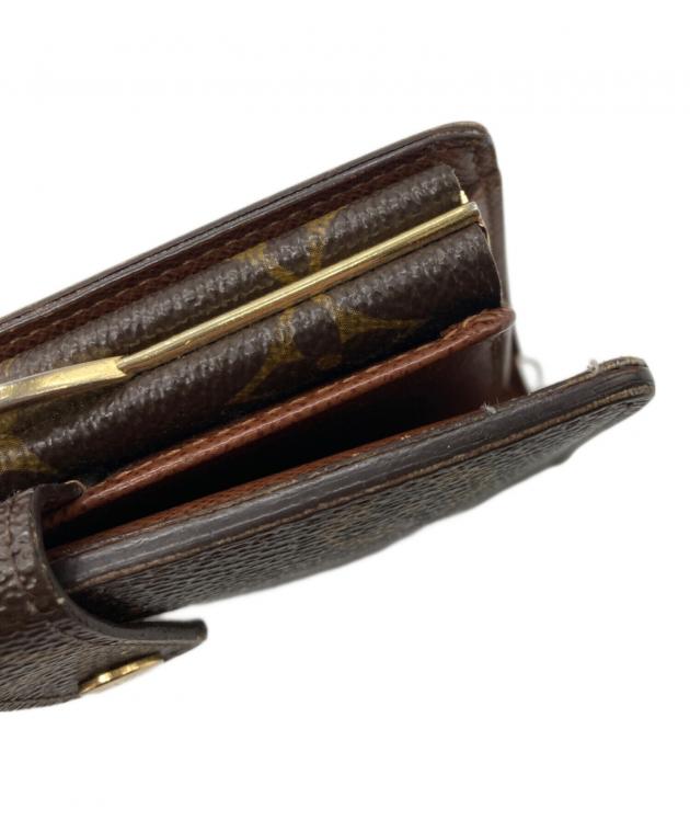 現物確認取り引き希望 正規品   ☆☆ルイ・ヴィトン がま口財布 中古・古着通販】LOUIS VUITTON (ルイ ヴィトン) がま口財布 ブラウン