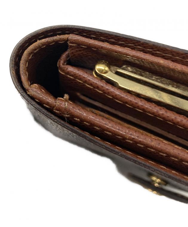 中古・古着通販】LOUIS VUITTON (ルイ ヴィトン) がま口財布 ブラウン
