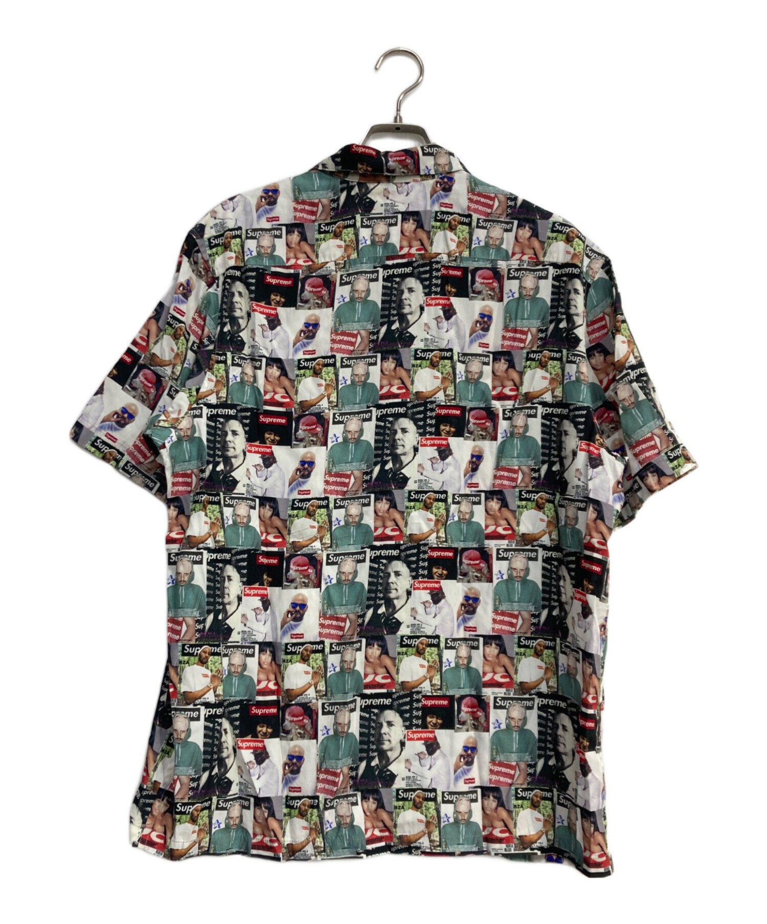 supreme magazine shirt レーヨンシャツ　Mサイズ 中古・古着通販】Supreme (シュプリーム) Magazine S/S Shirt マルチ