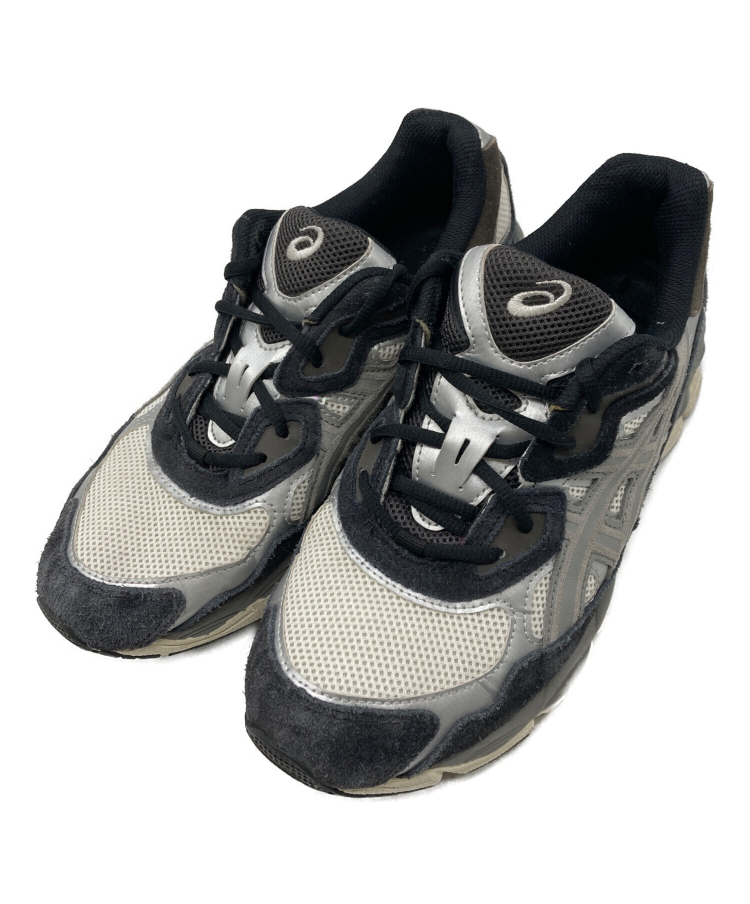 中古・古着通販】asics (アシックス) GEL-NYC グレー×クリーム サイズ 