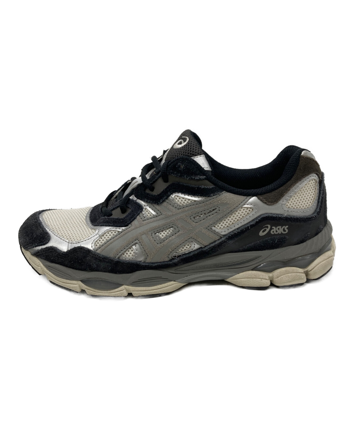 中古・古着通販】asics (アシックス) GEL-NYC グレー×クリーム サイズ 