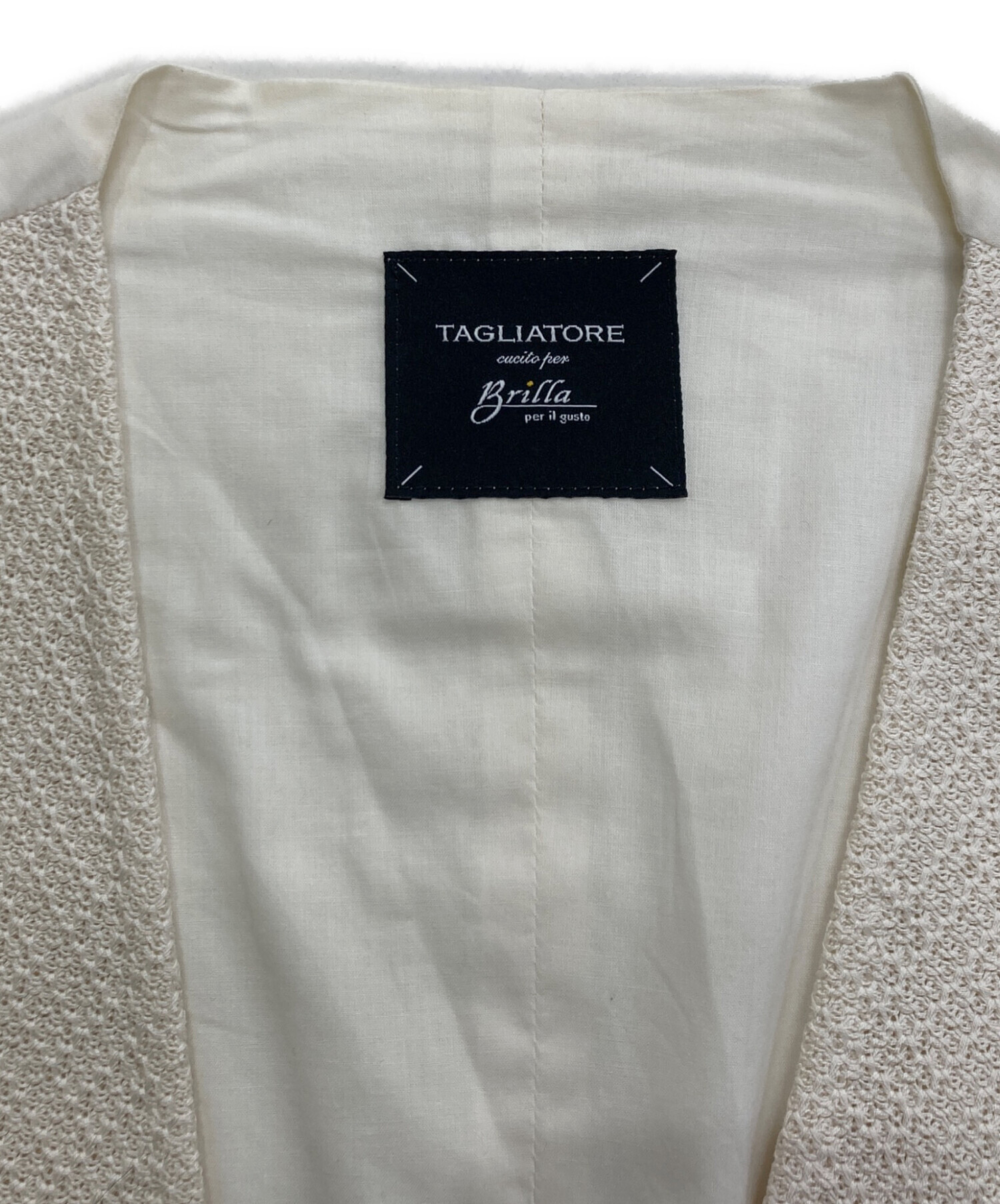 中古・古着通販】TAGLIATORE (タリアトーレ) Brilla per il gusto 