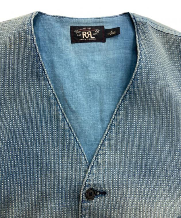 中古・古着通販】RRL (ダブルアールエル) Abrams Indigo Cotton Vest