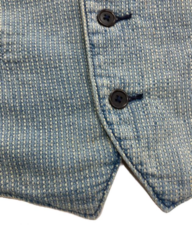 中古・古着通販】RRL (ダブルアールエル) Abrams Indigo Cotton Vest