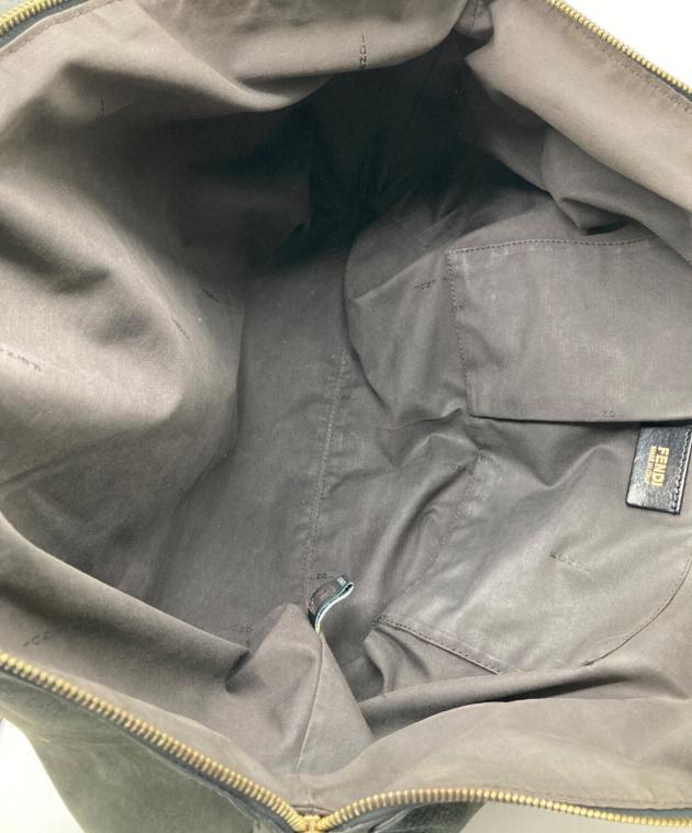 中古・古着通販】FENDI (フェンディ) ランポレザートートバッグ グレー
