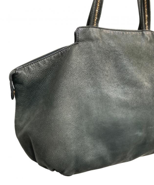 中古・古着通販】FENDI (フェンディ) ランポレザートートバッグ グレー