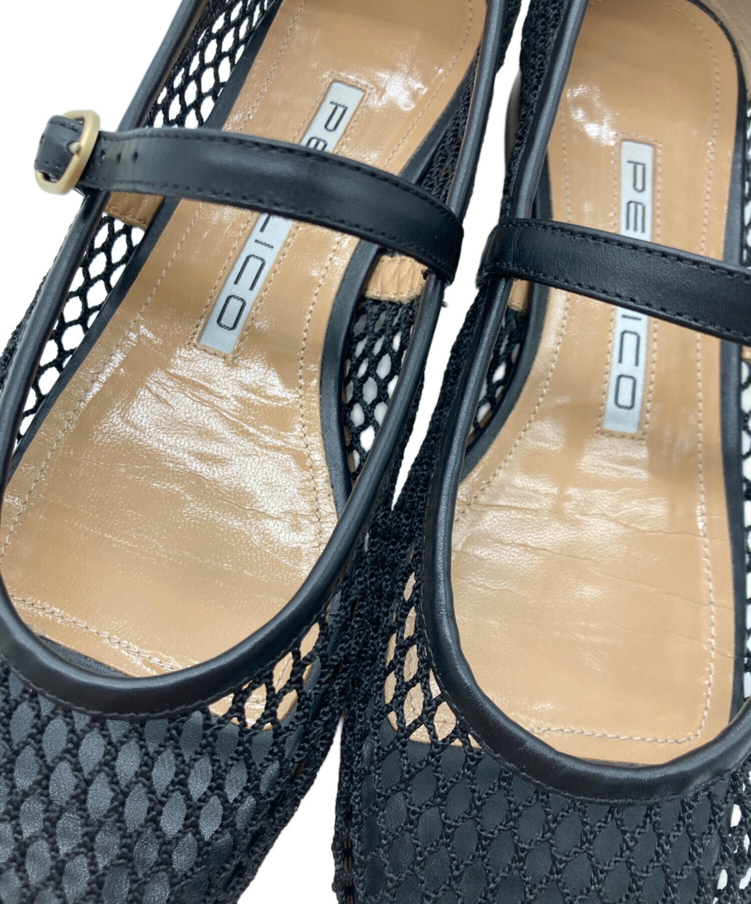 中古・古着通販】PELLICO (ペリーコ) BOLLE/メリージェーンメッシュ