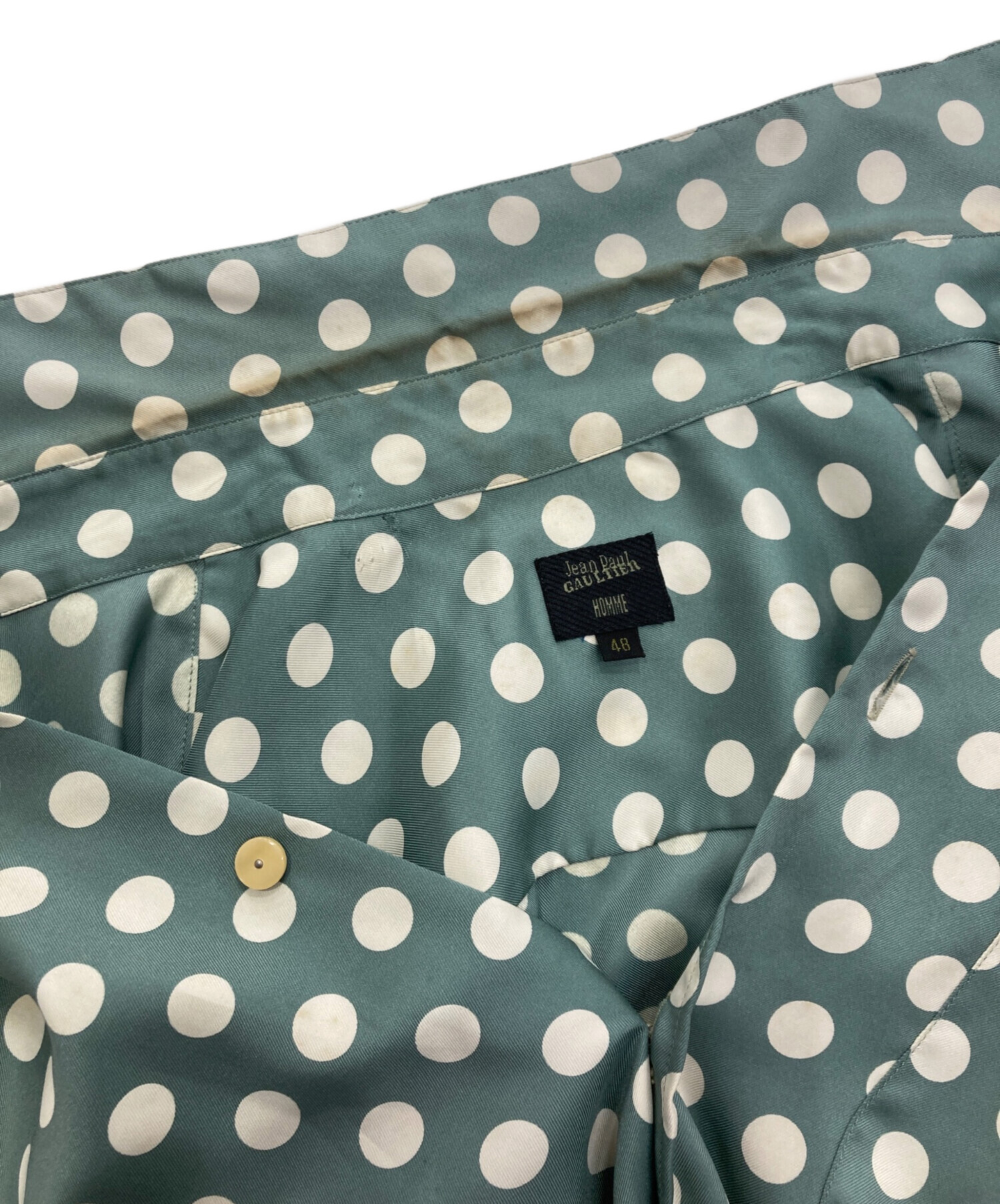 Jean Paul GAULTIER HOMME ドット柄 ベスト Jean Paul GAULTIER HOMME