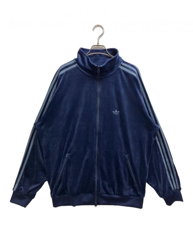 チェルシー　ベロア　トラックジャケット　XO　ネイビー　　アディダス 中古・古着通販】adidas Originals (アディダスオリジナル) ベロア