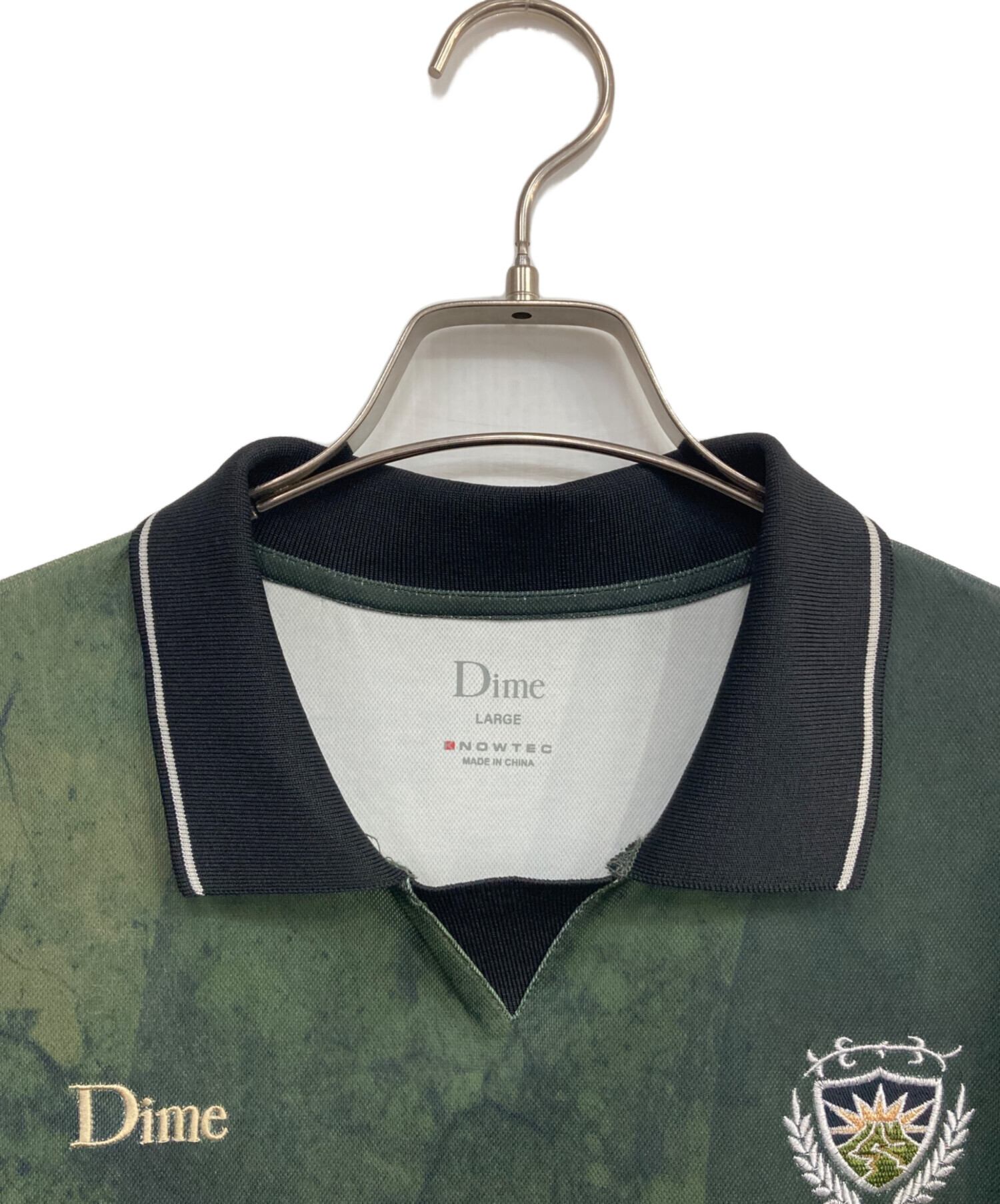 dime final jersey ゲームシャツ 中古・古着通販】Dime (ダイム) Final Jerseyゲームシャツ グリーン