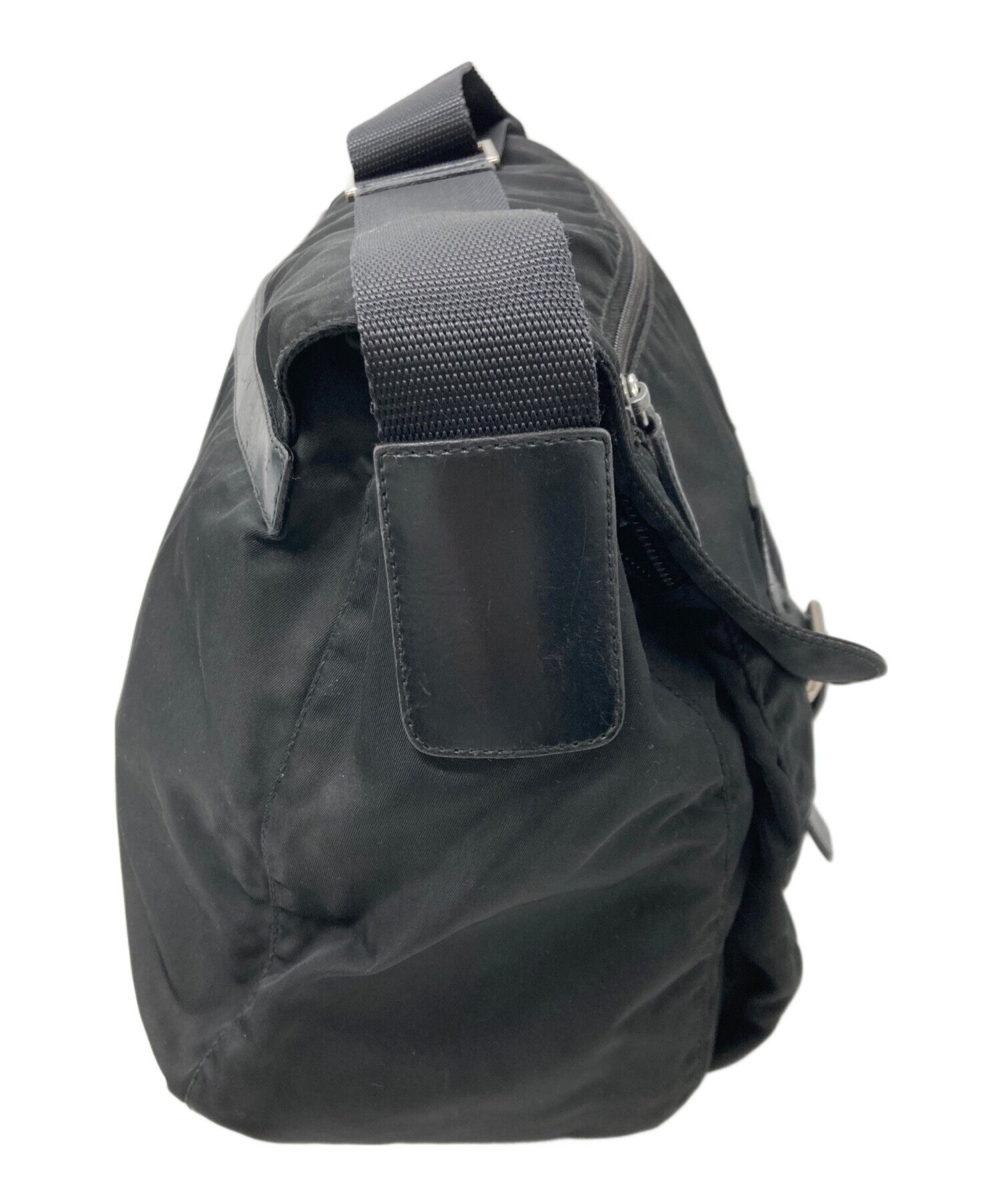 中古・古着通販】PRADA (プラダ) ナイロンメッセンジャーバッグ