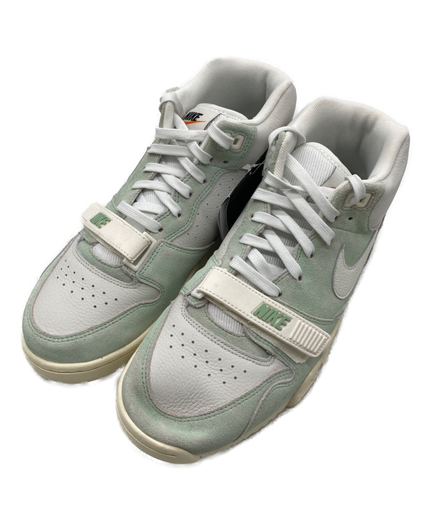 中古・古着通販】NIKE (ナイキ) AIR TRAINER 1 ホワイト×グリーン 