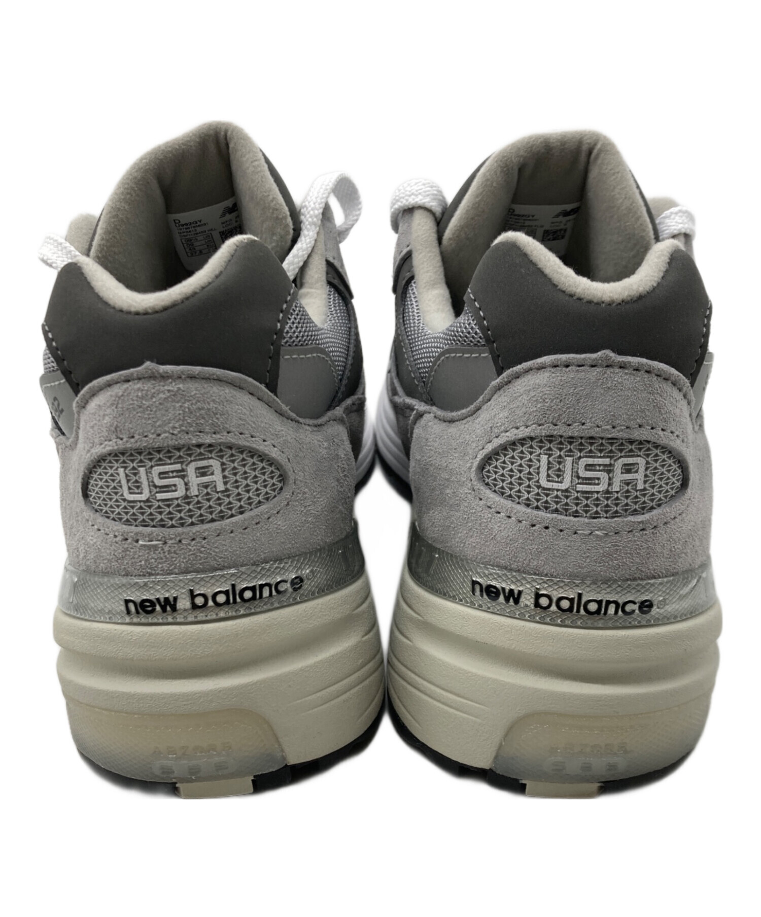 中古・古着通販】NEW BALANCE (ニューバランス) U992GY グレー サイズ 