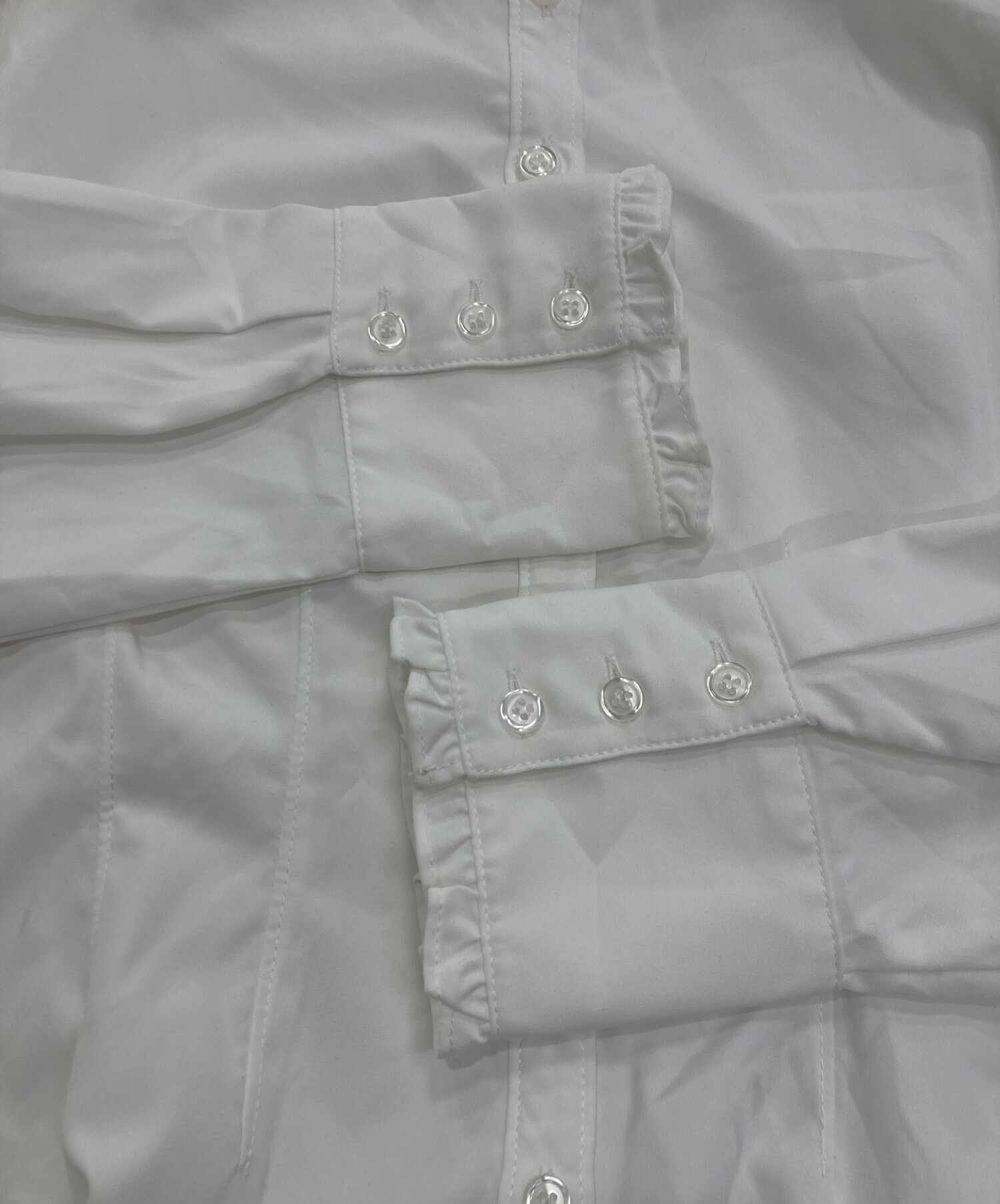 中古・古着通販】Snidel (スナイデル) Sustainaフリルボリュームシャツ 