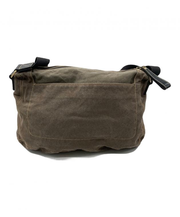 ヴィヴィアンウエストウッド ショルダーバッグ メッセンジャー キャンバス カーキ 中古・古着通販】Vivienne Westwood (ヴィヴィアンウエストウッド