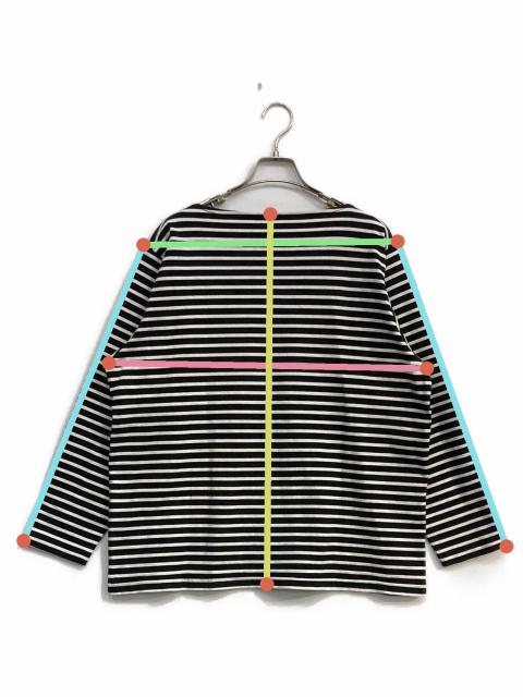 中古・古着通販】COMOLI (コモリ) ボーダーボートネックカットソー