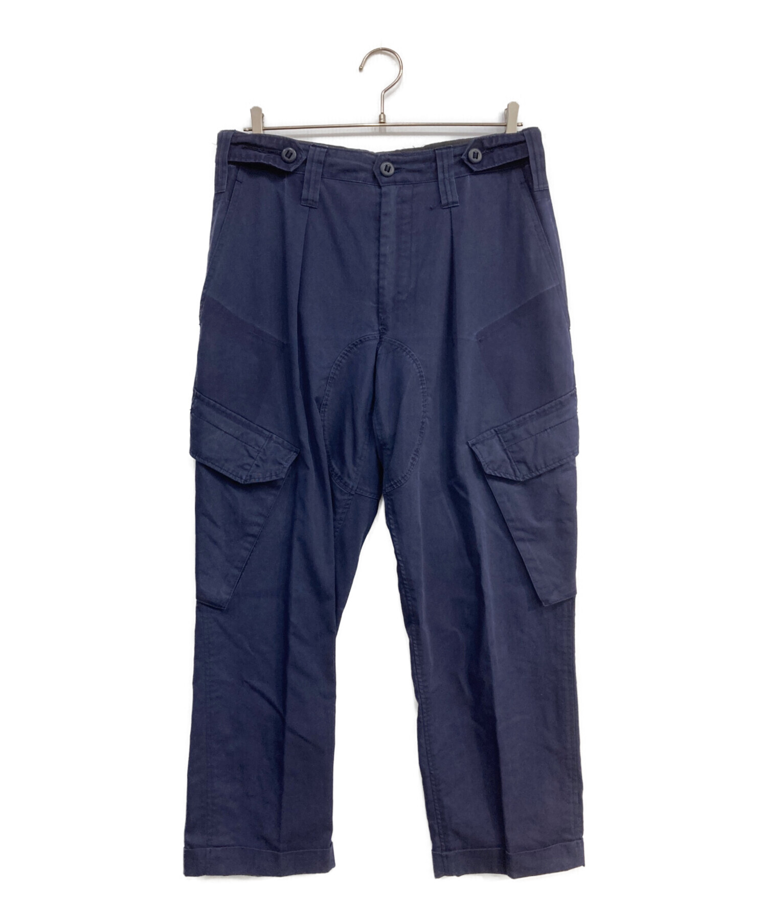 未使用 igarashi Trousers スラックス カノニコ ネイビー 50 中古・古着通販】IGARASHI TROUSERS (イガラシ トラウザーズ